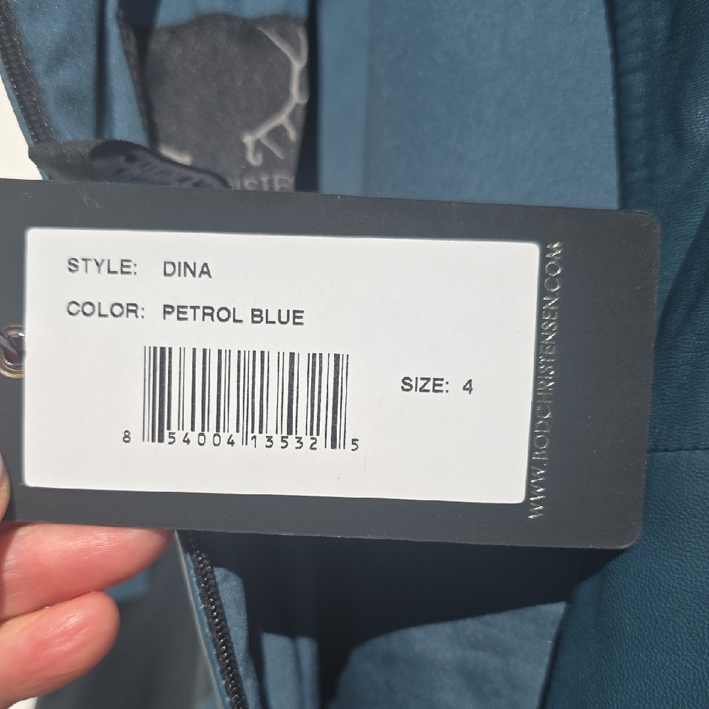 Bod & Christensen Elegant Teal Midi Dress - Picture 7 of 8